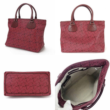 Celine Handbag Pvc, Leather Pink Women