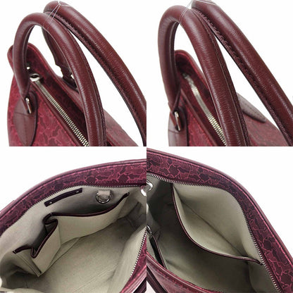 Celine Handbag Pvc, Leather Pink Women