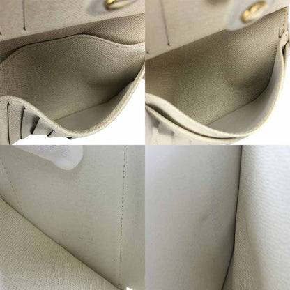 Louis Vuitton Bifold Wallet M95659 Monogram Minilan , Leather White Portonebier Vienova Women
