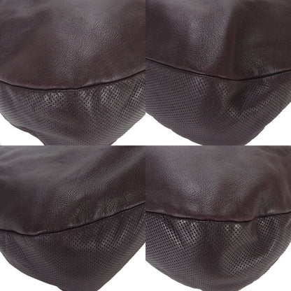Loewe Shoulder Bag Leather Purple Women