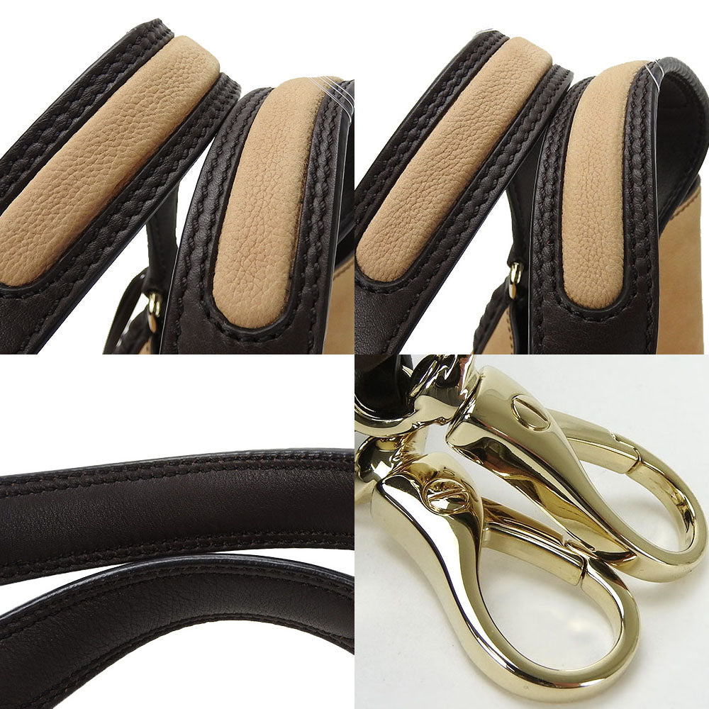 Todfs Handbag Leather Beige Women