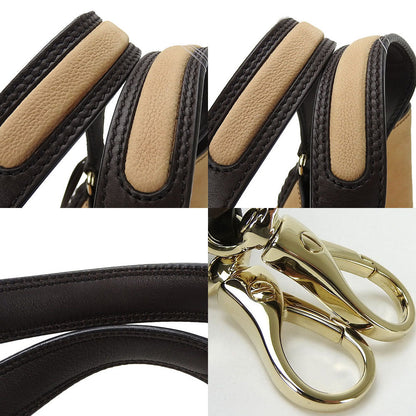 Todfs Handbag Leather Beige Women
