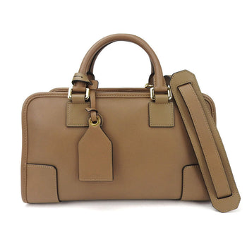 Loewe Handbag 352.30.N03 Leather Brown Americana 28 Women