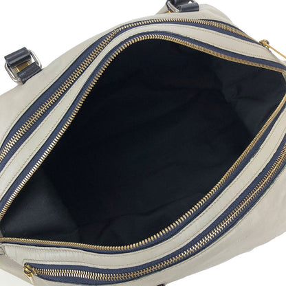 Celine Handbag 166393Fts.08Gc Leather Gray Marine Women