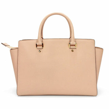 Michael Kors Handbag 30S3Glms7L Leather Pink Beige Type Women