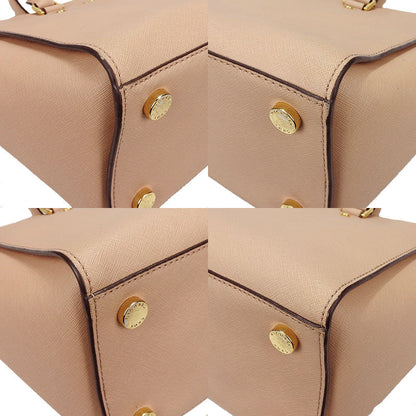 Michael Kors Handbag 30S3Glms7L Leather Pink Beige Type Women