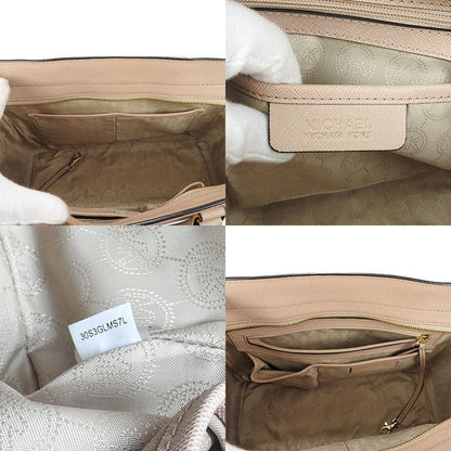 Michael Kors Handbag 30S3Glms7L Leather Pink Beige Type Women