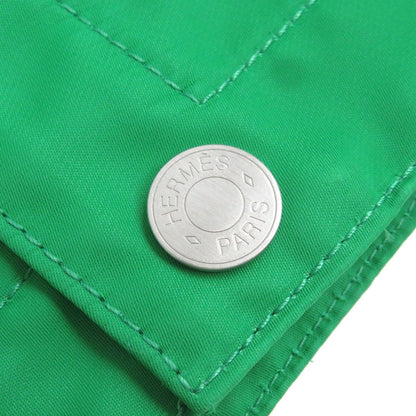 Hermes Pullover Nylon Green Mens 46