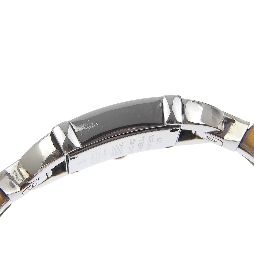 Gucci Watches Quartz 6800L Stainless Steel, Bamboo Beige Ivory Dial Women