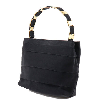 Salvatore Ferragamo Handbag Canvas Black Women