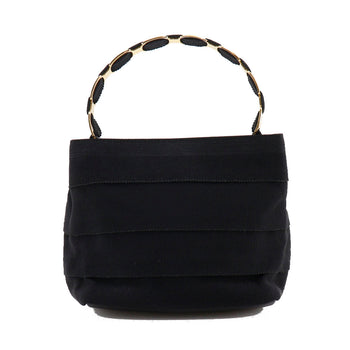 Salvatore Ferragamo Handbag Canvas Black Women