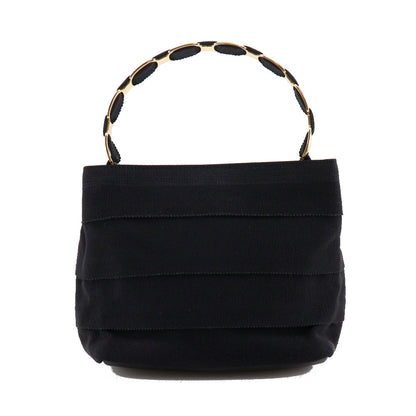 Salvatore Ferragamo Handbag Canvas Black Women