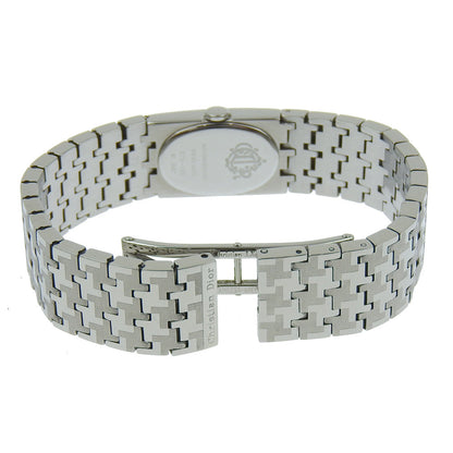 Christian Dior Watches Quartz D70-100 Stainless Steel Silver Miss Dior Black Dial Women