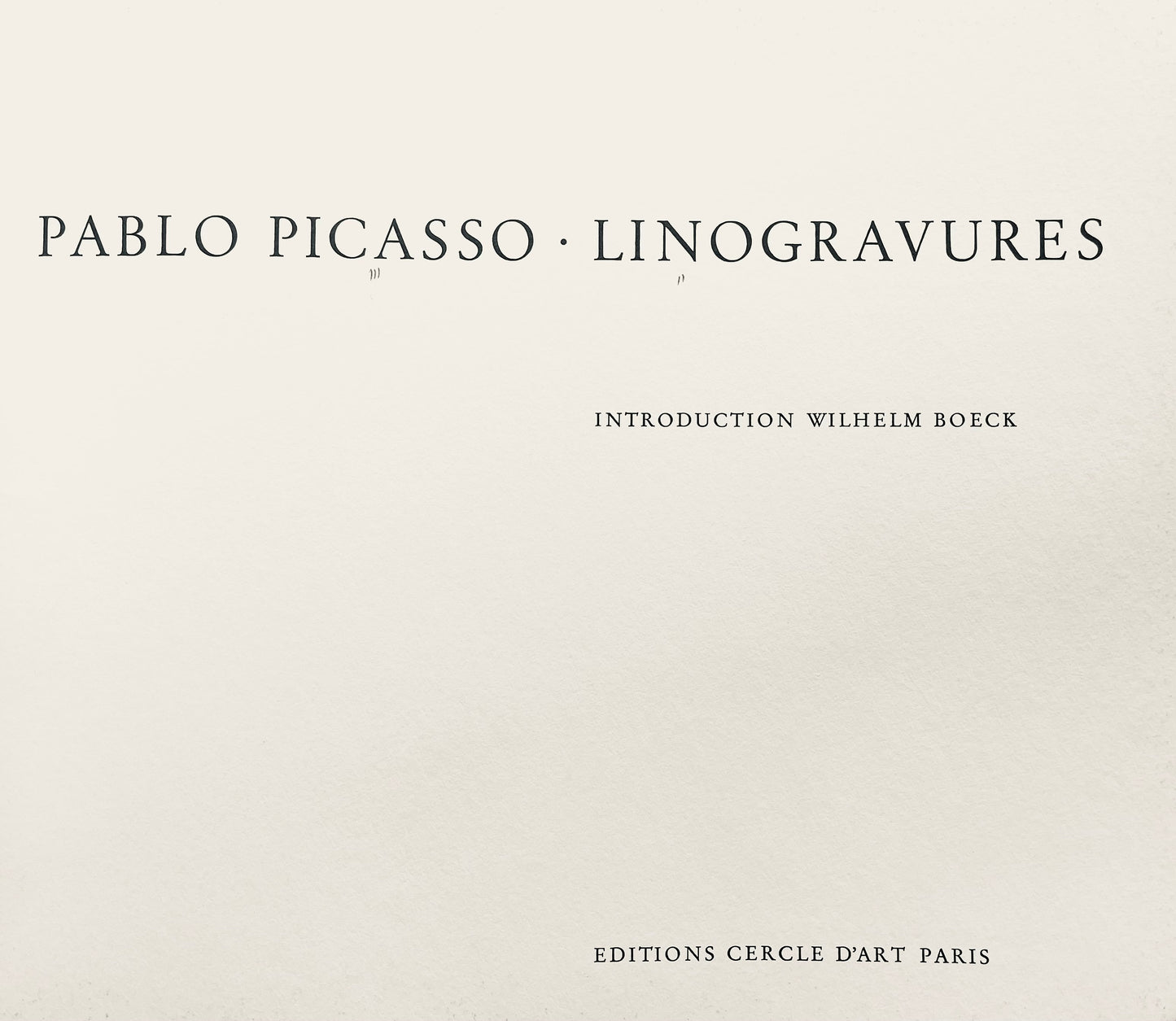 Pablo Picasso, The Aubade With Harmonica Player (Orozco 214), Grabados Al Linleo, Linocut