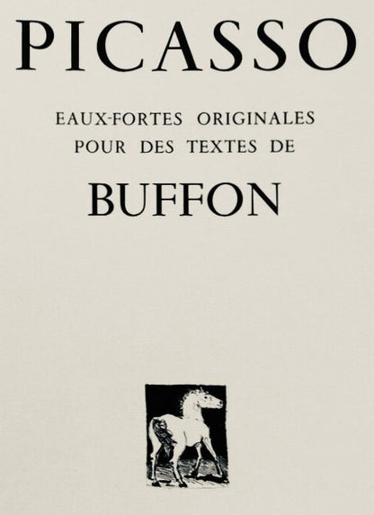 Pablo Picasso, Le Blier, Histoire Naturelle, Lithograph