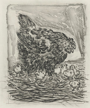 Pablo Picasso, La Mre Poule, Histoire Naturelle, Lithograph