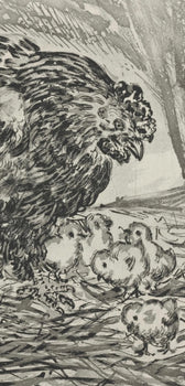 Pablo Picasso, La Mre Poule, Histoire Naturelle, Lithograph