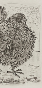 Pablo Picasso, Le Dindon, Histoire Naturelle, Lithograph
