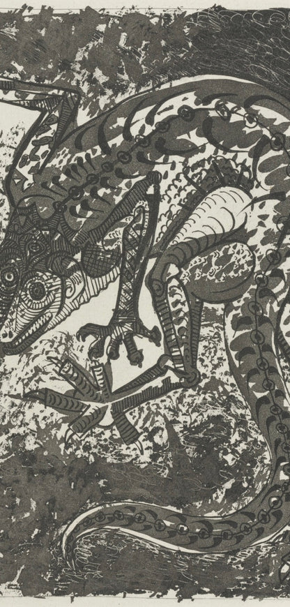 Pablo Picasso, Le Lzard, Histoire Naturelle, Lithograph