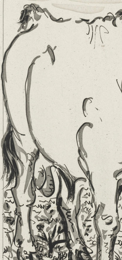 Pablo Picasso, Le Buf, Histoire Naturelle, Lithograph