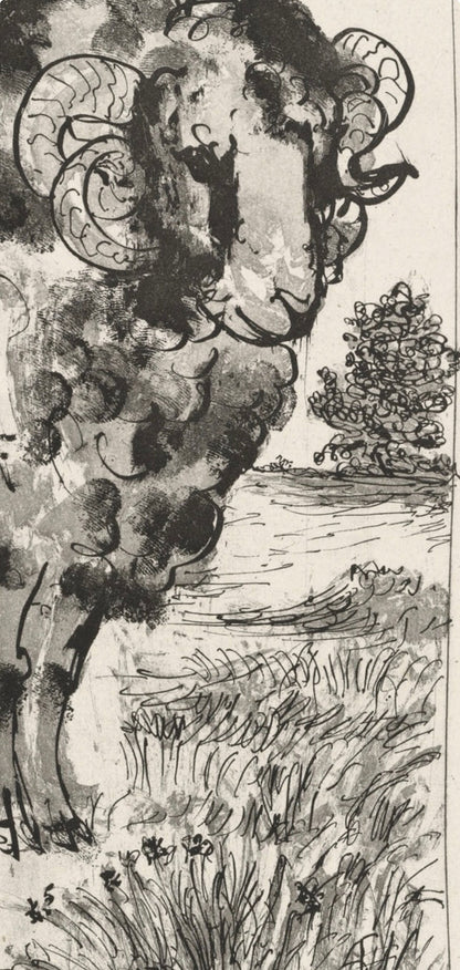 Pablo Picasso, Le Blier, Histoire Naturelle, Lithograph