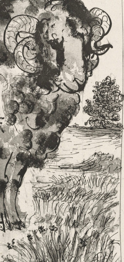Pablo Picasso, Le Blier, Histoire Naturelle, Lithograph