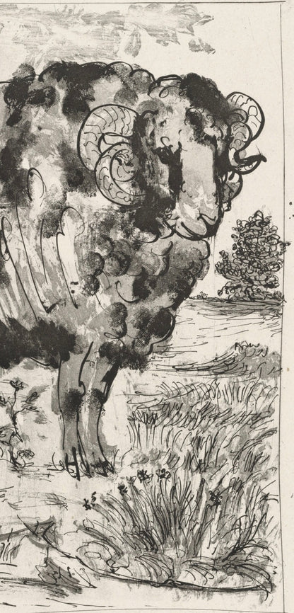 Pablo Picasso, Le Blier, Histoire Naturelle, Lithograph