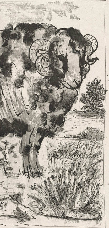 Pablo Picasso, Le Blier, Histoire Naturelle, Lithograph
