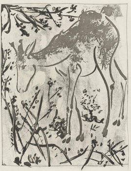Pablo Picasso, Le Cerf, Histoire Naturelle, Lithograph