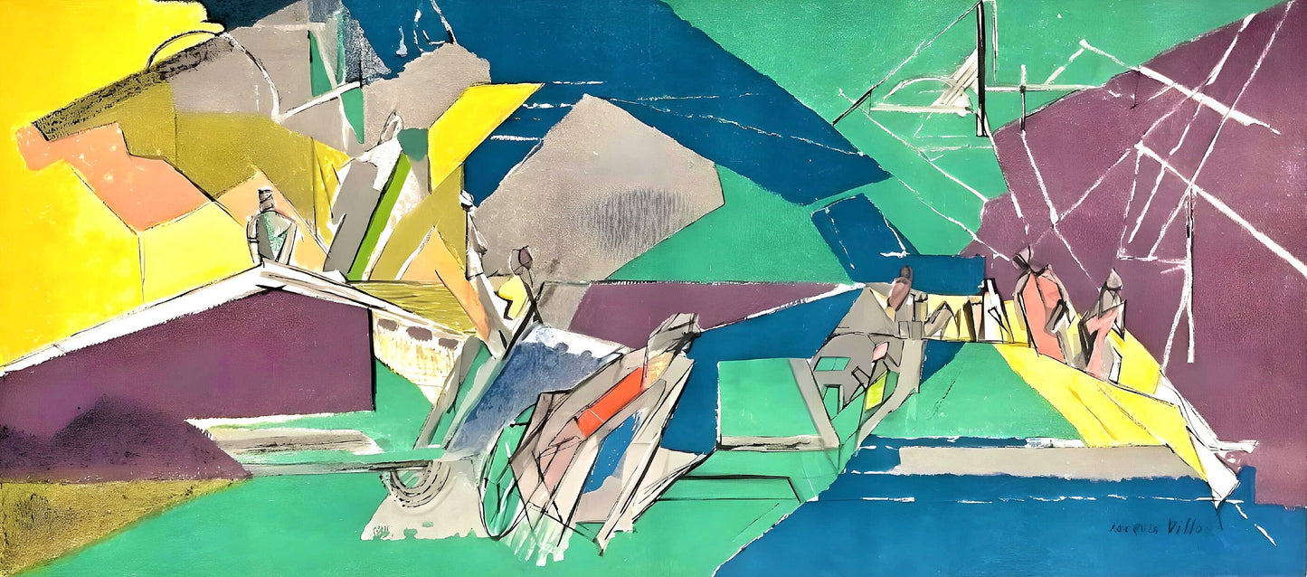 Jacques Villon, Composition, Jacques Villon Ou L'Art Glorieux