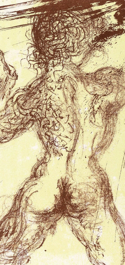 Salvador Dali, Composition (M/Lpsinger 1175; Field 67-2), Hommage A Meissonier, Lithograph