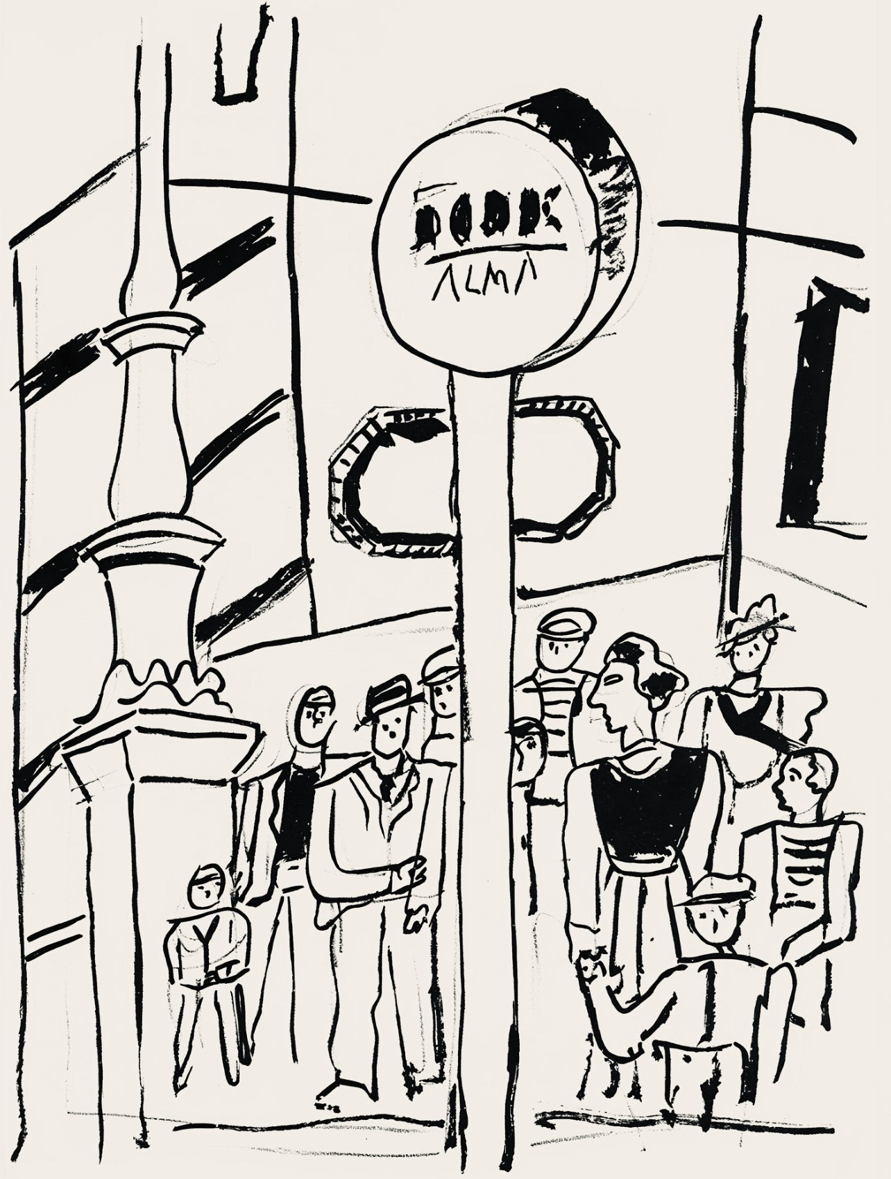 Fernand Lger, Composition, Mes Voyages