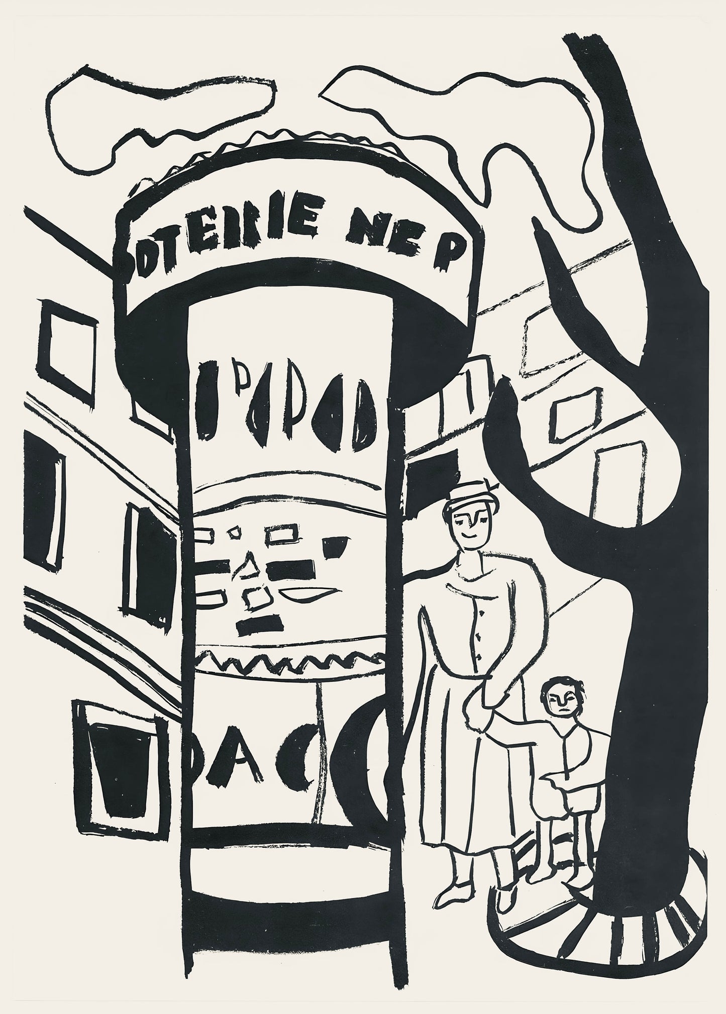 Fernand Lger, Composition, Mes Voyages