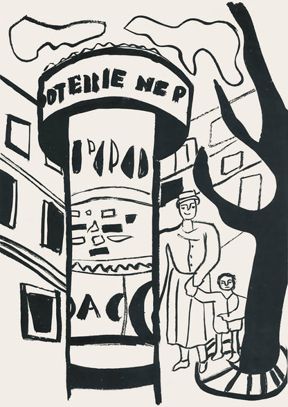 Fernand Lger, Composition, Mes Voyages