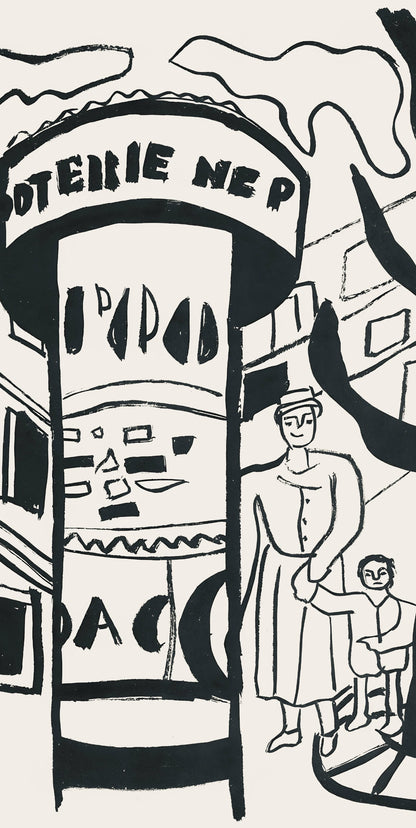 Fernand Lger, Composition, Mes Voyages