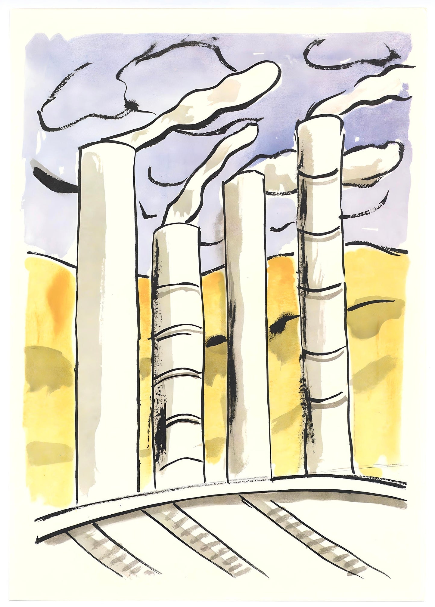 Fernand Lger, Composition, Mes Voyages