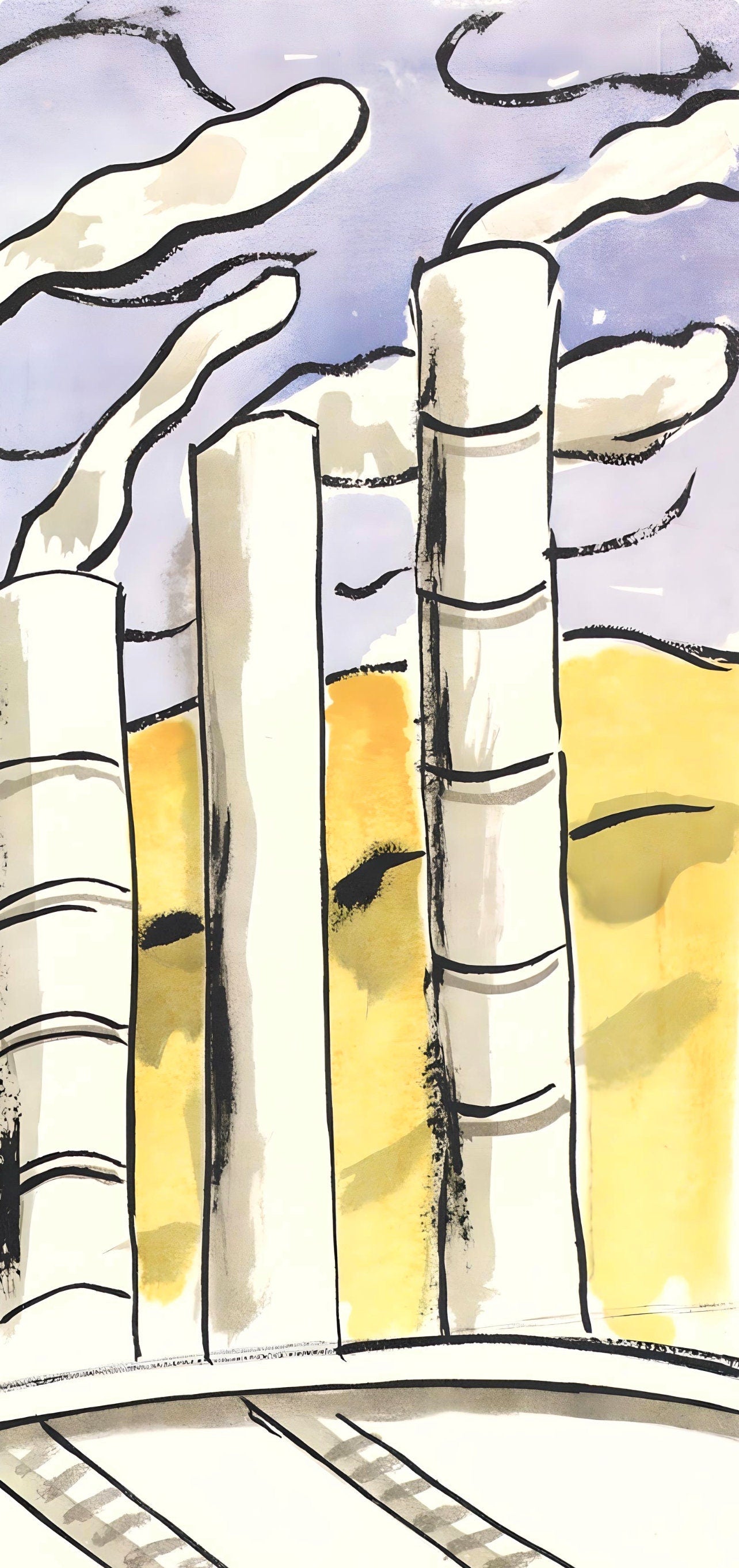 Fernand Lger, Composition, Mes Voyages