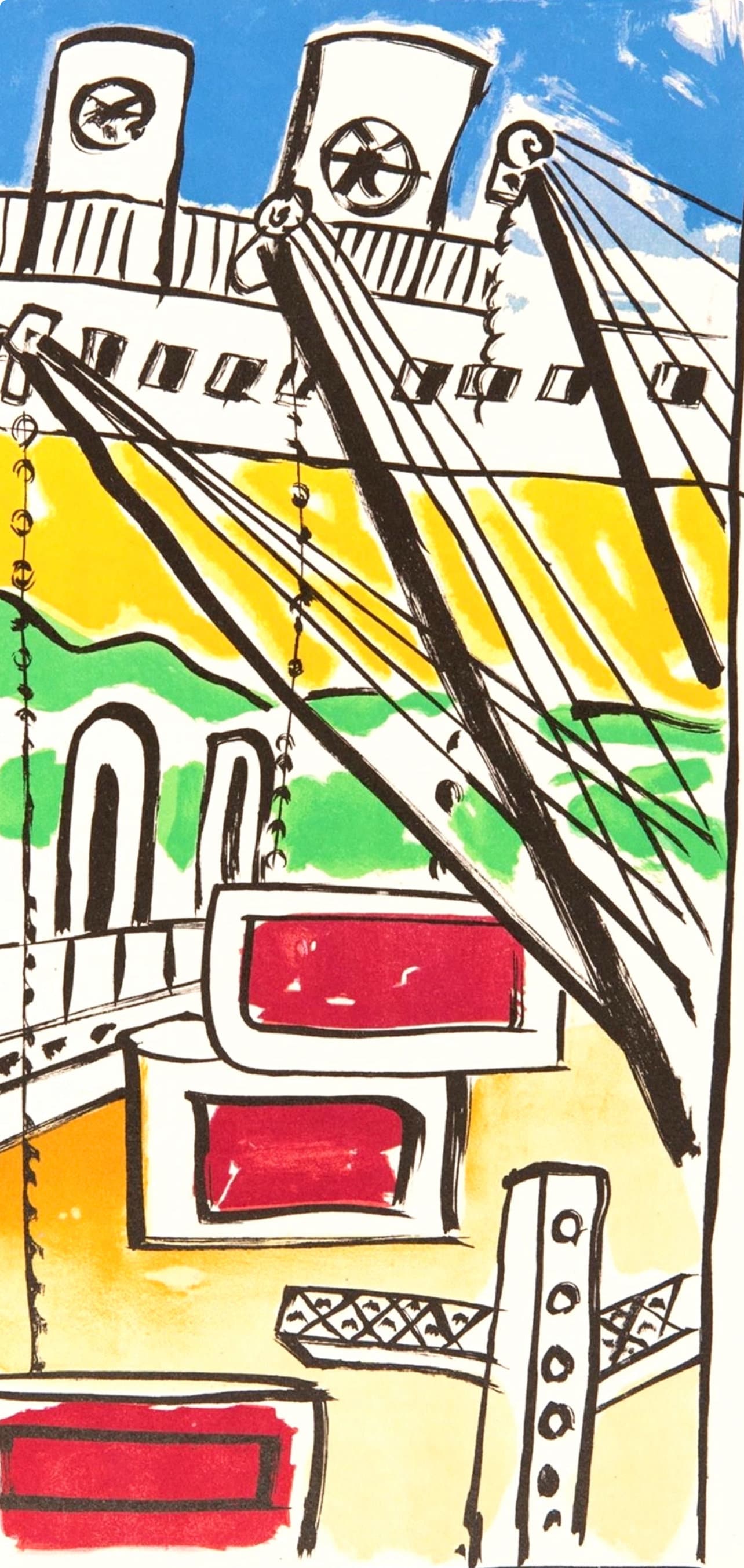 Fernand Lger, Composition, Mes Voyages