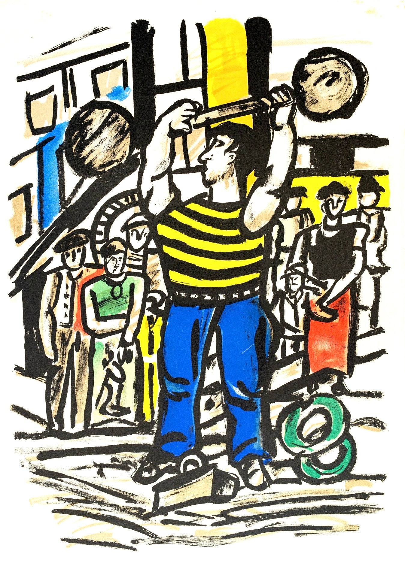 Fernand Lger, Composition, Mes Voyages