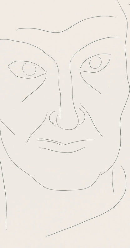 Henri Matisse, Portrait Of Baudelaire, Posies, Lithograph