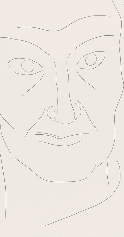 Henri Matisse, Portrait Of Baudelaire, Posies, Lithograph