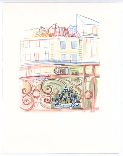 Raoul Dufy, La Fentre De Dufy Aspet, Vacances Forces