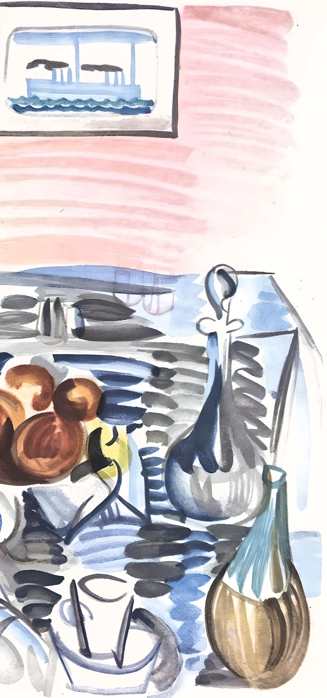 Raoul Dufy, Djeuner De Cassis, Vacances Forces