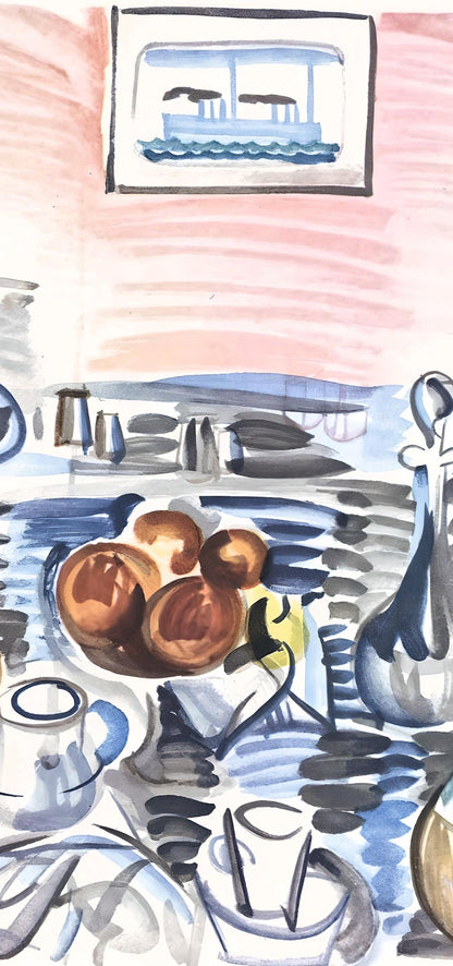 Raoul Dufy, Djeuner De Cassis, Vacances Forces