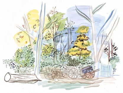 Raoul Dufy, Le Cimetire Des Carrioles, Vacances Forces