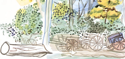 Raoul Dufy, Le Cimetire Des Carrioles, Vacances Forces