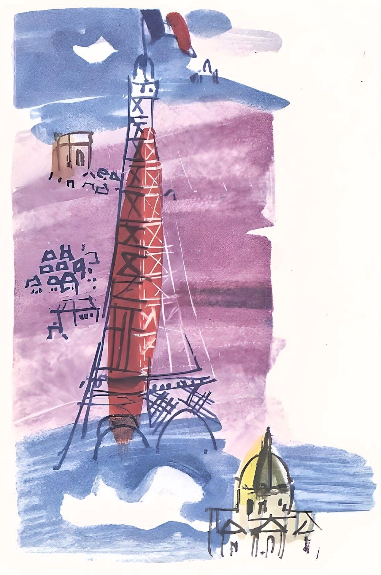 Raoul Dufy, Paris Libr, Vacances Forces