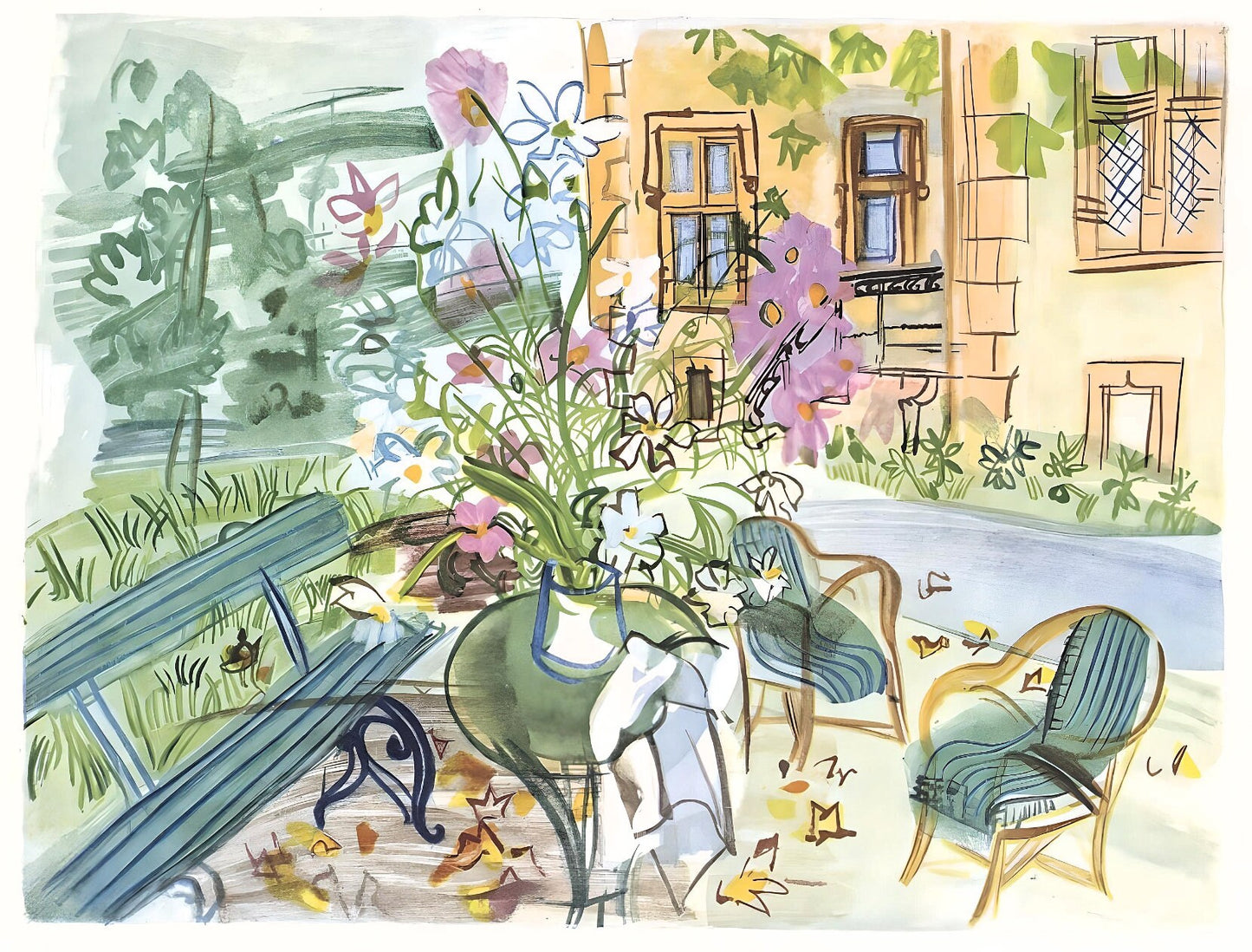 Raoul Dufy, Notre Maison De Montsauns, Vacances Forces
