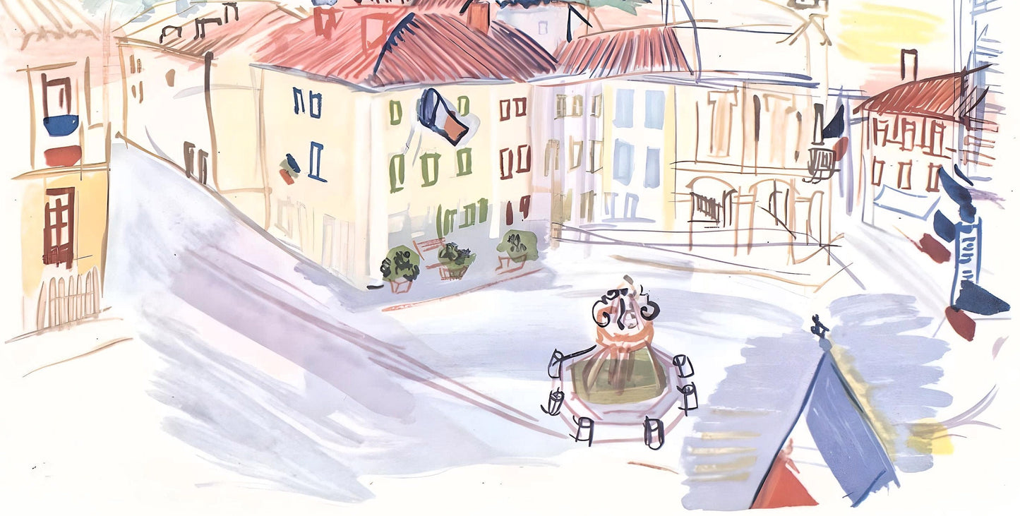 Raoul Dufy, Aspet Pavoise, Vacances Forces