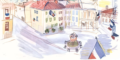 Raoul Dufy, Aspet Pavoise, Vacances Forces